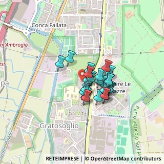 Mappa Via De Ruggiero Guido, 20142 Milano MI, Italia (0.268)