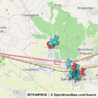 Mappa Via Salvatore Quasimodo, 37038 Soave VR, Italia (2.57154)