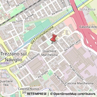 Mappa Via Pascoli Giovanni, 30A, 20090 Trezzano sul Naviglio, Milano (Lombardia)