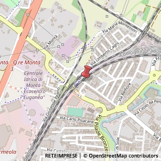Mappa Via Bezzecca, 65, 35138 Padova, Padova (Veneto)