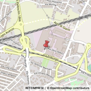 Mappa Via Silvio Pellico, 7, 35129 Padova, Padova (Veneto)