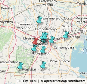 Mappa Via Domenico Bonati, 35132 Padova PD, Italia (10.38273)