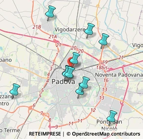 Mappa Via Domenico Bonati, 35132 Padova PD, Italia (3.95917)