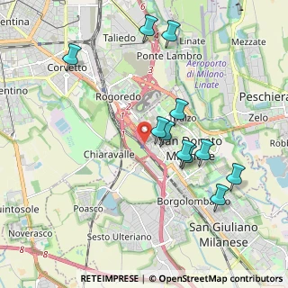 Mappa Via R. Schuman, 20097 San Donato Milanese MI, Italia (1.93364)