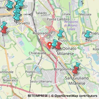Mappa Via R. Schuman, 20097 San Donato Milanese MI, Italia (3.641)