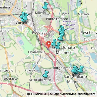 Mappa Via R. Schuman, 20097 San Donato Milanese MI, Italia (2.455)