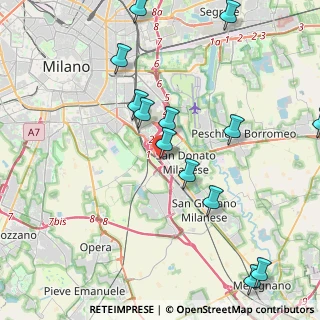 Mappa Via R. Schuman, 20097 San Donato Milanese MI, Italia (4.73923)