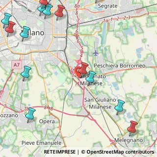 Mappa Via R. Schuman, 20097 San Donato Milanese MI, Italia (6.75929)