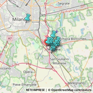 Mappa Via R. Schuman, 20097 San Donato Milanese MI, Italia (1.61)