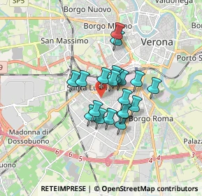 Mappa Via Fratelli Morandini, 37136 Verona VR, Italia (1.14)