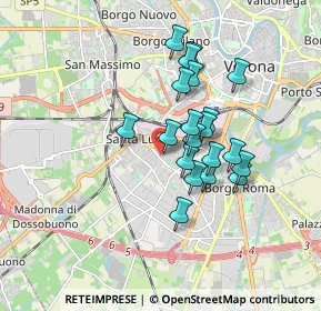 Mappa Via Fratelli Morandini, 37136 Verona VR, Italia (1.3975)