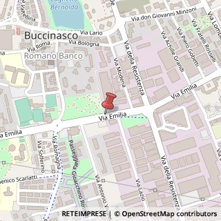 Mappa Via Emilia, 20090 Buccinasco MI, Italia, 20090 Buccinasco, Milano (Lombardia)