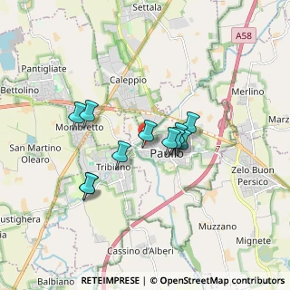 Mappa Via XXV Aprile, 20067 Paullo MI, Italia (1.35)