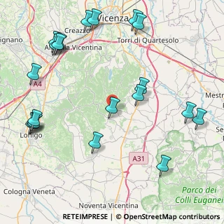 Mappa Via Barre, 36024 Mossano VI, Italia (10.9195)