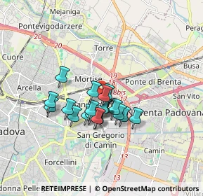 Mappa 35129 Padova PD, Italia (1.2025)