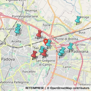 Mappa 35129 Padova PD, Italia (1.81462)