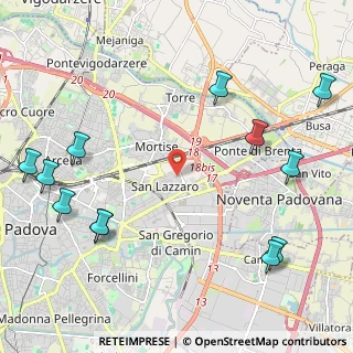 Mappa 35129 Padova PD, Italia (2.88167)