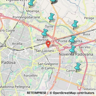 Mappa 35129 Padova PD, Italia (3.09545)