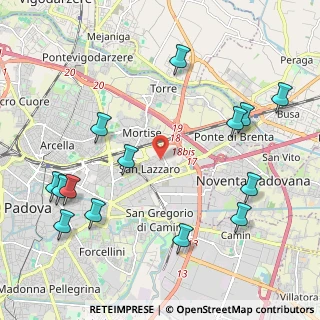 Mappa 35129 Padova PD, Italia (2.565)