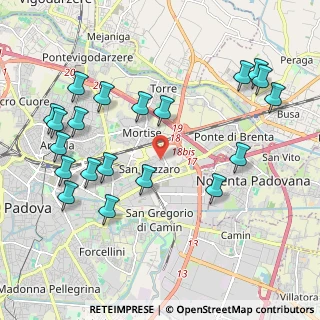 Mappa 35129 Padova PD, Italia (2.362)