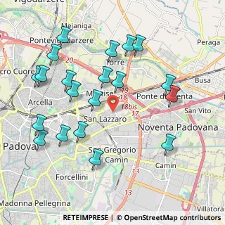 Mappa 35129 Padova PD, Italia (2.218)
