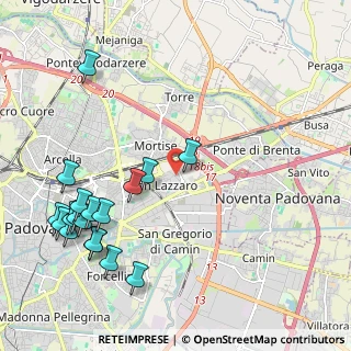 Mappa 35129 Padova PD, Italia (2.61278)
