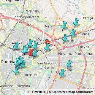 Mappa 35129 Padova PD, Italia (2.461)