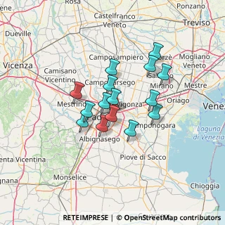 Mappa 35129 Padova PD, Italia (10.00467)