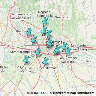 Mappa Via del Quadrato, 37137 Verona VR, Italia (5.24857)