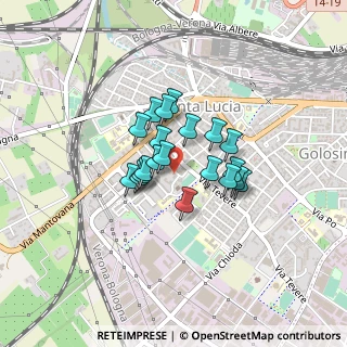 Mappa Via del Quadrato, 37137 Verona VR, Italia (0.272)