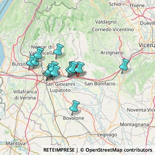 Mappa Via Vago, 37042 Lavagno VR, Italia (12.38867)