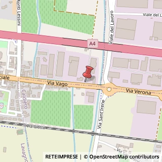 Mappa Via Ponte Asse,  33, 37030 Lavagno, Verona (Veneto)