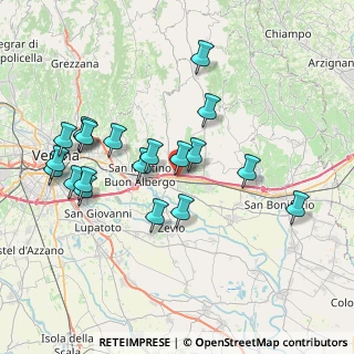 Mappa Via Vago, 37042 Lavagno VR, Italia (7.8065)