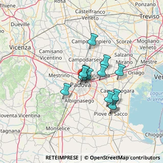 Mappa Via Jacopo d'Avanzo, 35121 Padova PD, Italia (9.94692)