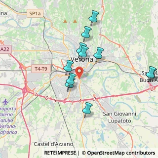 Mappa Vicolo Basso Acquar, 37135 Verona VR, Italia (3.72091)