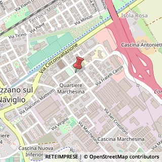 Mappa Via Giovanni Pascoli,  1, 20090 Trezzano sul Naviglio, Milano (Lombardia)