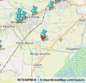 Mappa Via 25 Aprile, 30034 Mira VE, Italia (3.41)