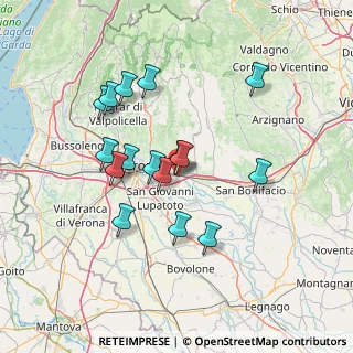 Mappa Via Torricelli Evangelista, 37036 San Martino Buon Albergo VR, Italia (12.6675)