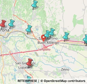 Mappa Via Torricelli Evangelista, 37036 San Martino Buon Albergo VR, Italia (5.28)