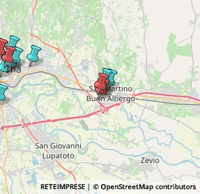 Mappa Via Torricelli Evangelista, 37036 San Martino Buon Albergo VR, Italia (5.54071)