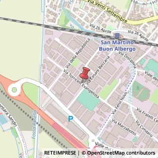 Mappa Via Torricelli Evangelista, 10, 37036 San Martino Buon Albergo, Verona (Veneto)