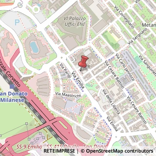 Mappa Via Salvemini, 1, 20097 San Donato Milanese, Milano (Lombardia)
