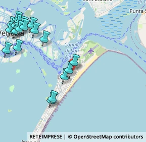 Mappa Via Tiro, 30126 Venezia VE, Italia (2.8615)