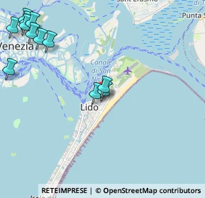 Mappa Via Tiro, 30126 Venezia VE, Italia (3.00786)