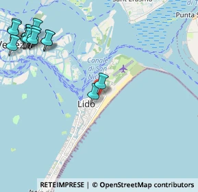 Mappa Via Tiro, 30126 Venezia VE, Italia (3.01867)