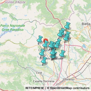 Mappa Piazzetta S. Carlo, 10080 Borgiallo TO, Italia (10.90412)