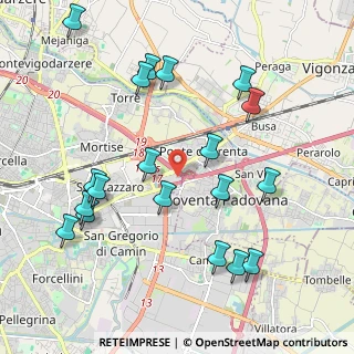 Mappa Centro Commerciale Padova Est, 35129 Padova PD, Italia (2.25632)