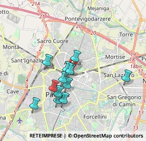 Mappa Via Giovanni Storlato, 35132 Padova PD, Italia (1.59333)