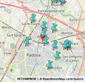 Mappa Via Giovanni Storlato, 35132 Padova PD, Italia (2.1125)