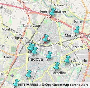 Mappa Via Giovanni Storlato, 35132 Padova PD, Italia (2.21364)